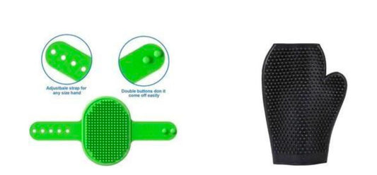 Rubber glove’s brush
