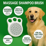 Massage Shampoo Brush, Toothbrush and Tik Comb - Combo B